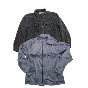 Lot Of 2 Men's Large Jackets Champio And Free Country